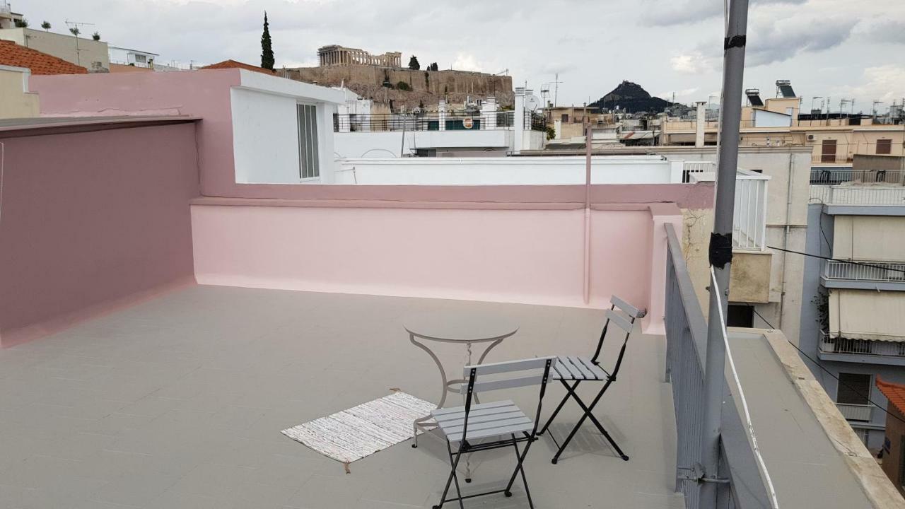 Androniki Suite Athen Exterior foto